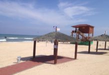 Drapeau bleu sur les 7 plages d’Ashdod