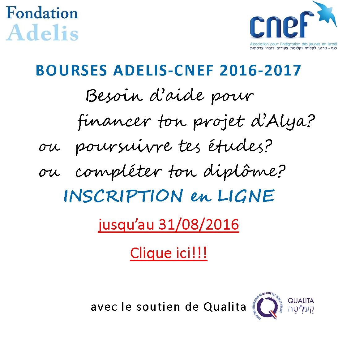 bourses adelis.cnef 2016