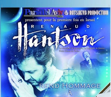 Magnifique hommage rendu a Michel Berger par Renaud Handson, le 7 decembre a Ashdod