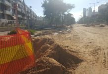 Attention : les zones de travaux sont dangereuses donc…. interdites au public !!!