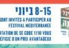 Festival Méditerranée 2017 Ashdod du 08 au 15 juin : tout le programme en français