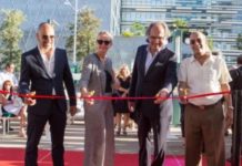 Inauguration de MAISON de la LITERIE Prestige à Hertzlya en présence de Sofa Landver et Hélène le Gal
