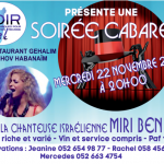 soiree cabaret 22 nov