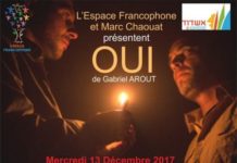« OUI » de Gabriel AROUT, une belle pièce de théâtre pour Hanoucca