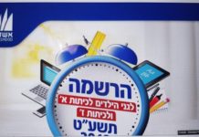 Ashdod : Les inscriptions pour la maternelle et la kita Alef commenceront bientôt