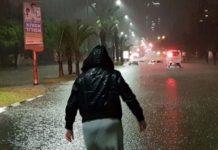 En quelques heures : 80 mm de pluie et de grêle sont tombés à Ashdod