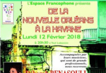 L’Espace francophone vous propose une soirée au rythme endiablé le 12 février 2018 a 20 h 30