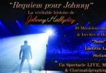 Hommage : « Requiem pour Johnny » La véritable histoire de JOHNNY HALLYDAY le 22 mars 2018 à 20 h 30 à Tel Aviv