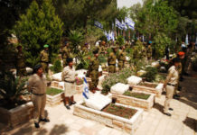 Yom Hazikaron : Une vidéo émouvante avec le nom des morts enterrés dans le cimetière d’Ashdod – Attention sirène ce soir a 20 h !!!