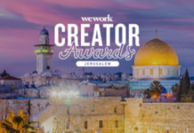 Les Creators Awards de WeWork arrivent à Jérusalem Pais Arena le 20 juin prochain !