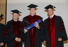 Le Prince Albert de Monaco sur le campus de l’Université de Tel-Aviv