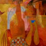 Old letters 70×80 2014 (Medium)