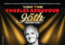 Israël : Charles Aznavour fêtera son « 95th Birthday Tour » à Tel Aviv le 29 juin 2019