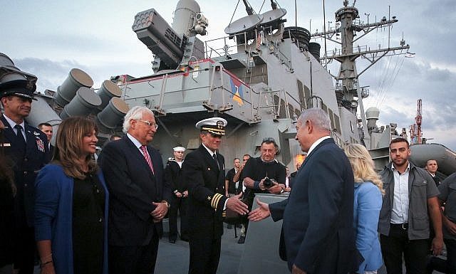 La marine américaine à l’honneur au port d’Ashdod