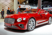 Les voitures Bentley mise en vente en Israel