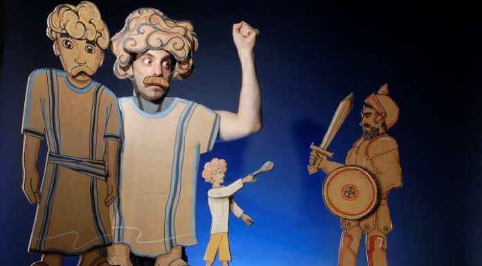 Le «lundi en famille» au musée de la culture philistine