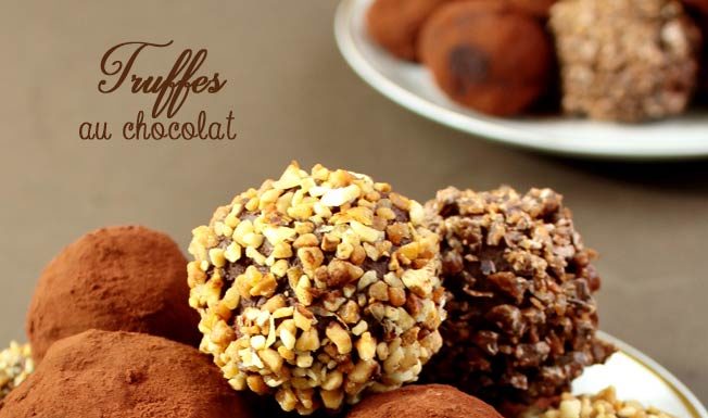 Hanoucca : vous n aimez pas les beignets ? voici des recettes de truffes au chocolat !
