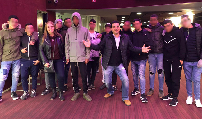 Le club ″le souhait du coeur″ vit dans un film !