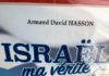 Le Trait d’Union des francophones vous convie à la présentation du livre d’Armand Hasson »Israël ma vérité »