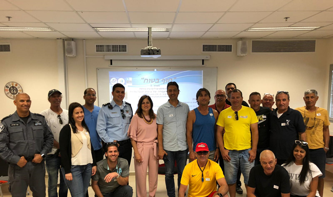 Eté 2019 : les gardiens de la côte d’Ashdod