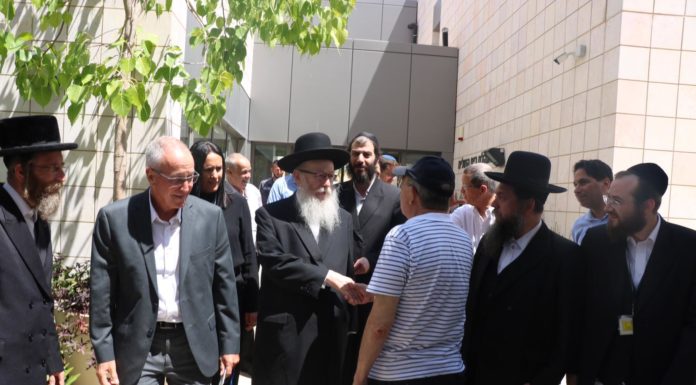 Visite du vice-ministre de la Santé à l’hôpital Assuta Ashdod