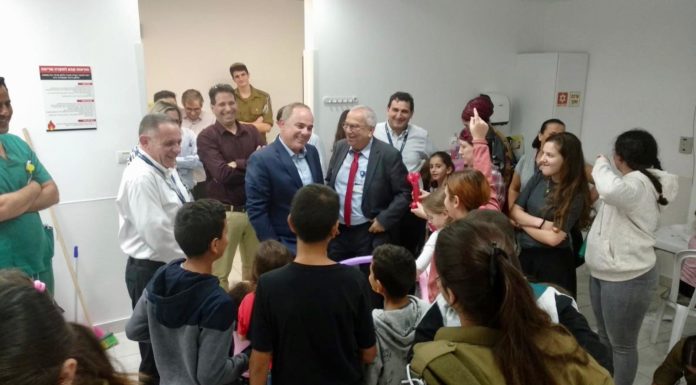 Assuta Ashdod : aujourd’hui visite du ministre Yuval Steinitz et du directeur général du ministère de la Santé, Moshe Bar