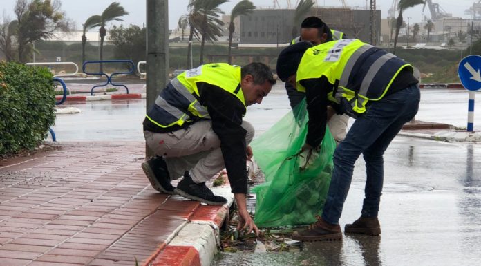 Pluie, froid, vents forts et risque d’inondation, ashdodim soyez prudents !