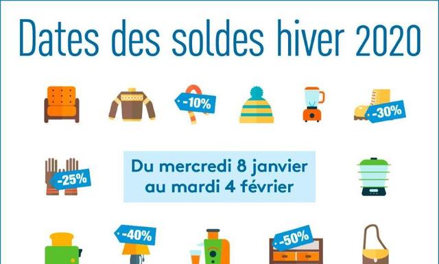 France : les dates des soldes d’hiver département par département et pour boutiques en ligne