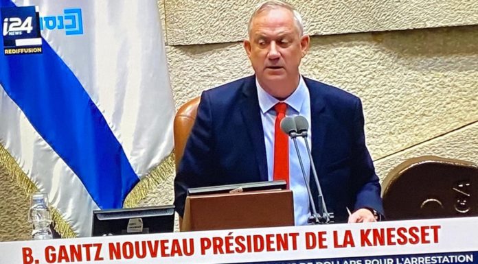 Benny Gantz nouveau président de la Knesset, un appel à l’union – discours intégral !