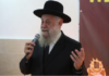 Le grand rabbin Yossef Sheinin pour Shabbat: « Il est impératif que chacun s’isole