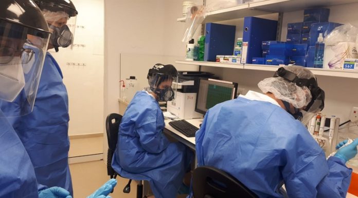 Le laboratoire corona de l’Université de Tel Aviv devrait effectuer jusqu’à 1600 tests par jour
