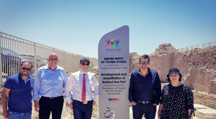 Visite cette semaine du directeur général du ministère du Tourisme à Ashdod