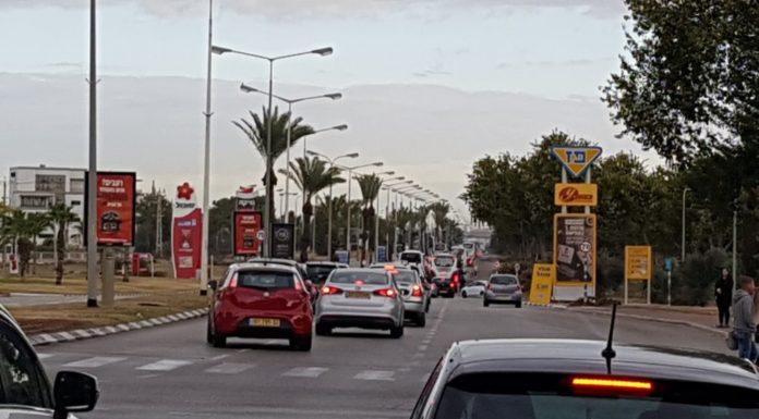 Ashdod – Route 41 – Réduction des voies de circulation en raison de travaux d’infrastructure