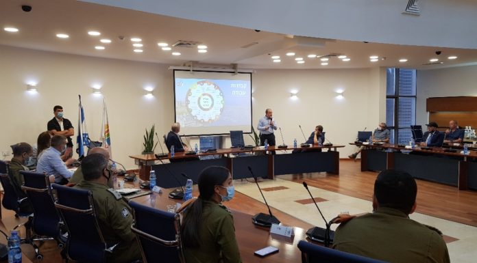 Visite de sécurité à Ashdod en présence des ministres Ganz et Amir ce lundi 14-09-2020