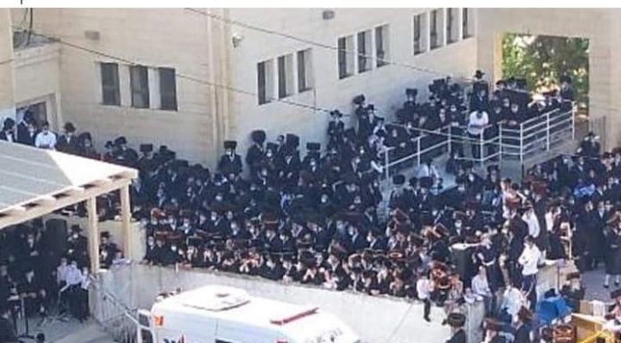 Netanyahu présente ses condoléances mais dénonce les funérailles du Rav Leifer comme un incubateur du coronavirus !!