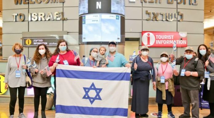 20000 Olim de 70 pays sont arrivés en Israël en 2020