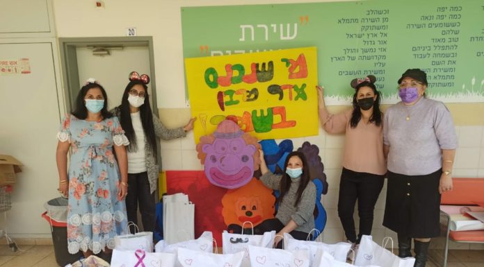 Les associations «La voix des mamans» à Ashdod organisent un repas pour les sans-abri à Pourim