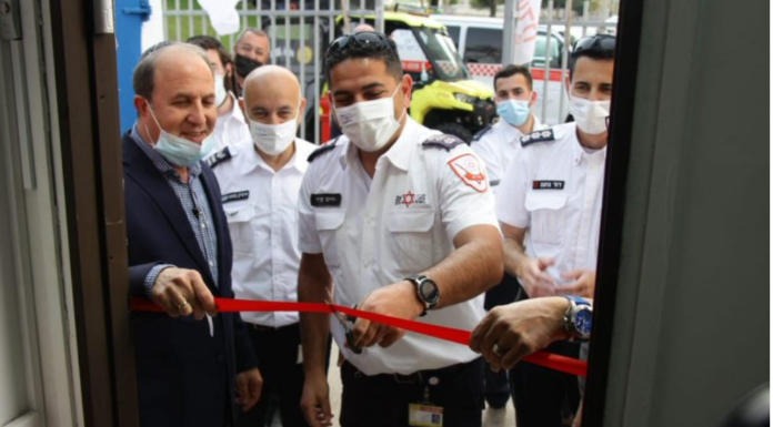 Le MDA a inauguré un nouveau centre d’ambulances à Ashdod