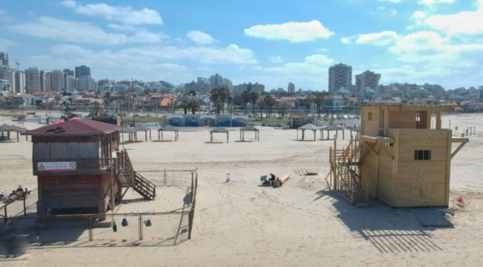 Ce Vendredi 19 mars 2021, ouverture de la saison balnéaire à Ashdod