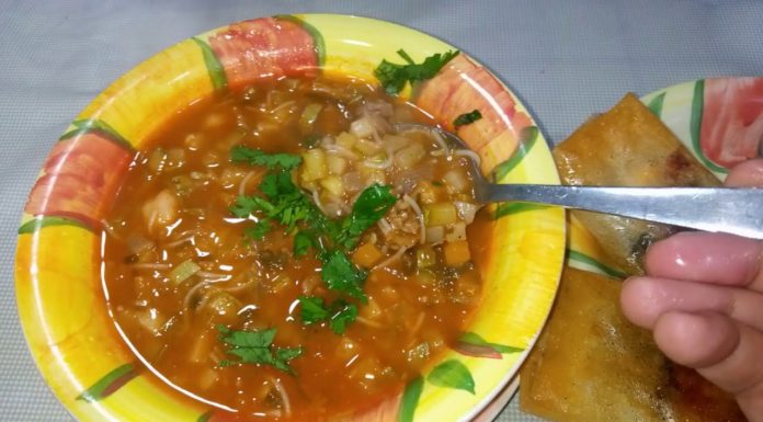 LE BOKTOF ou la soupe aux courgettes (algérie)