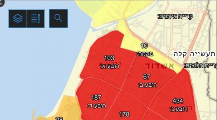 Plus que Jérusalem et Tel Aviv, Ashdod a le plus grand nombre de « patients corona » du pays