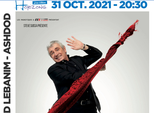 Michel Boujenah à Ashdod : Un événement à ne pas rater le 31.10.2021