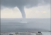 Une grande trombe marine a tourbillonné hier après-midi dans le port israélien d’Ashdod