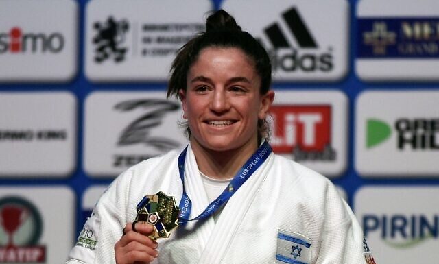 L’Israélienne Timna Nelson-Levy remporte une médaille d’or historique aux Championnats d’Europe de judo