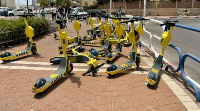 Comment cela va t il finir ? Le fléau des trottinettes inonde les rues d’Ashdod