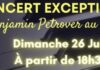 UFE : Concert exceptionnel avec Benjamin Petrover au Piano !