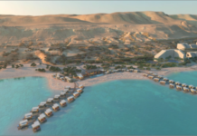 Nouveau projet touristique pour la mer Morte avec jetées et îles artificielles