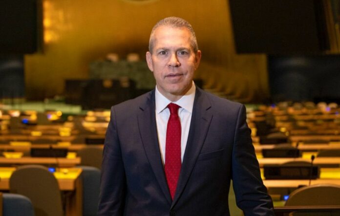 Gilad Erdan, ambassadeur d'Israël à l'ONU