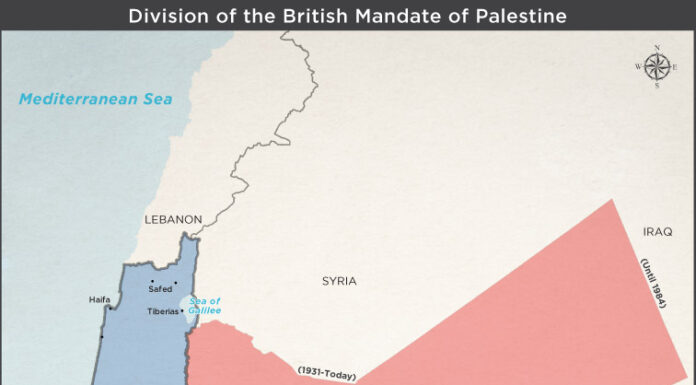 J’ai été privé de 70% de la Terre d’Israël !!!