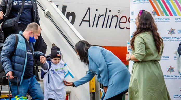70 000 nouveaux immigrants arrivés l’année dernière en Israël : 4% d’entre eux sont arrivés à Ashdod